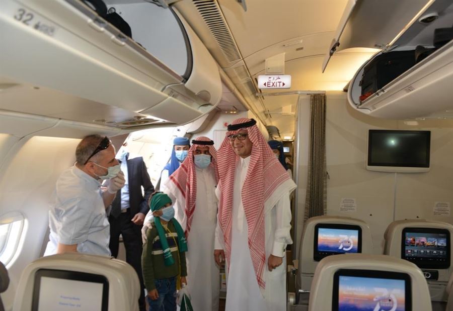 رحلة إعادة السعوديين من لبنان..إنطلقت! 