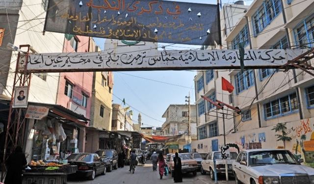 اجراءات جديدة في مخيم عين الحلوة	