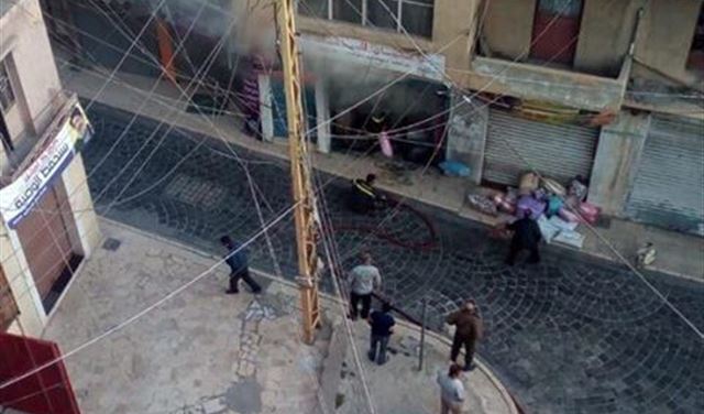 ليلة "ساخنة" في سوق بعلبك التجاري 