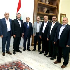 التشجير في الجنوب بين عون وفياض