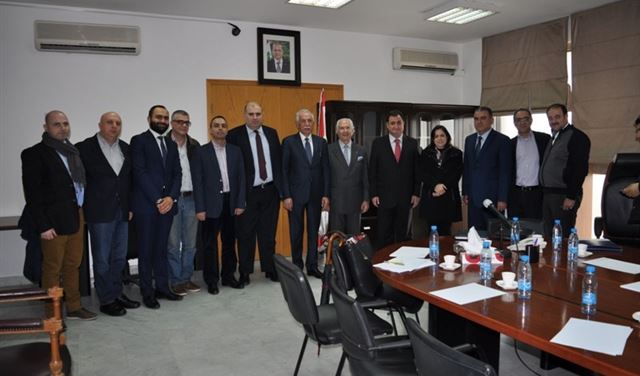 زعيتر استقبل اللجنة الزراعية  زعيتر استقبل اللجنة الزراعية
