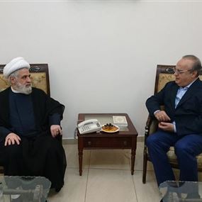 وهاب بعد لقائه نعيم قاسم: تبيّن لنا أنّ الحريري غير صالح للرئاسة!
