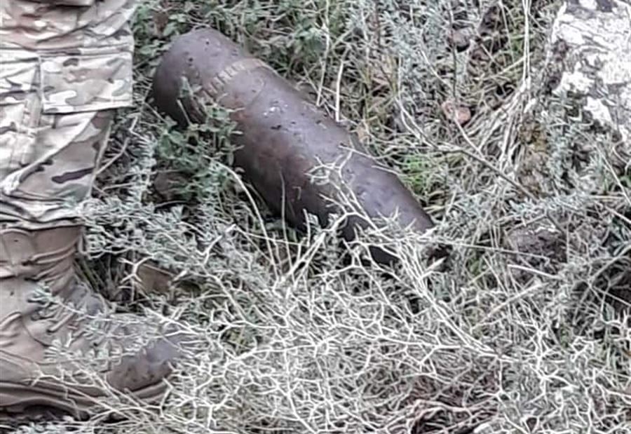 قذيفة غير مُنفجرة في كفرحمام