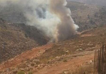 بلدية كفرتبنيت تواصل احراق النفايات  بلدية كفرتبنيت تواصل احراق النفايات