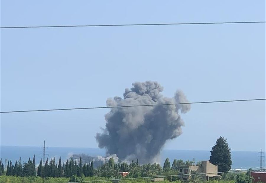 بالفيديو والصور: غارات إسرائيلية تستهدف النجارية في صيدا بالفيديو والصور: غارات إسرائيلية تستهدف النجارية في صيدا