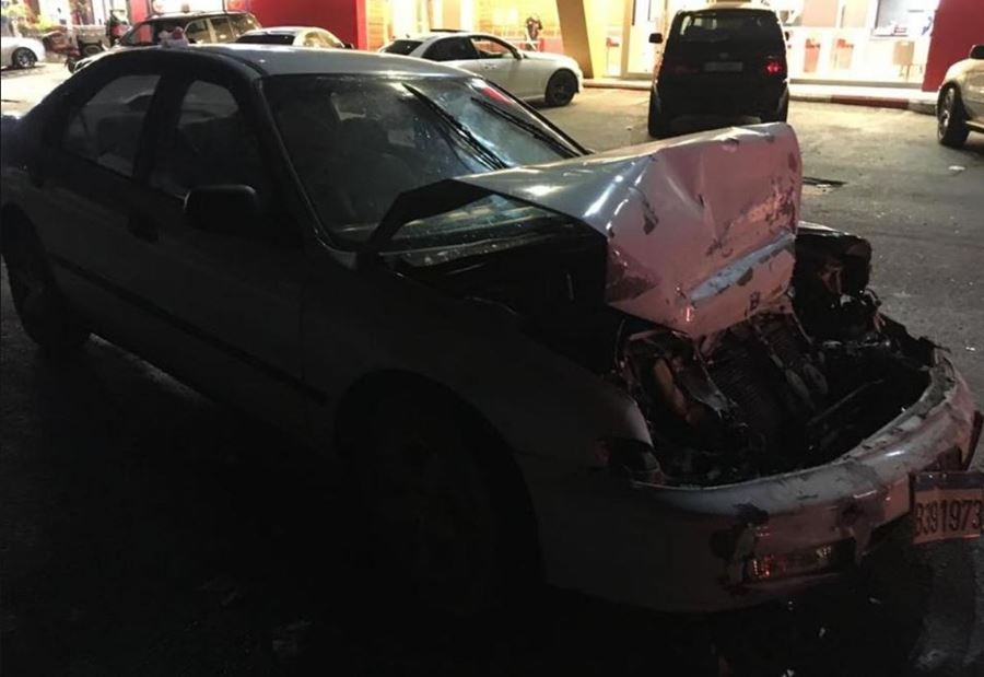 بالصور: 3 جرحى جراء حادث سير على طريق الشبريحا-صور