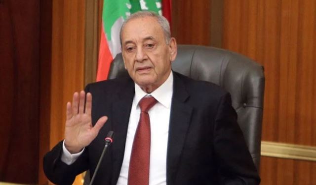 برّي لن يتخلى عن حبّة تراب في البر ولا عن نقطة مياه في البحر  برّي لن يتخلى عن حبّة تراب في البر ولا عن نقطة مياه في البحر