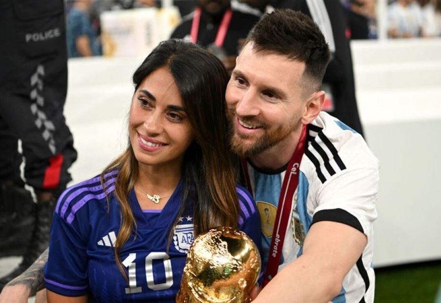"أزمة كبيرة" بين ميسي وزوجته!