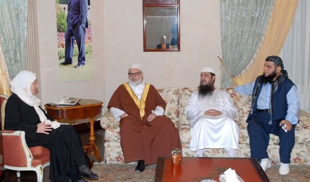 الحريري التقت وفدا فلسطينياً