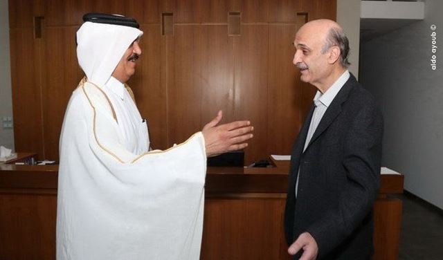 المري زار جعجع: هنأته بالنتيجة الكبيرة التي حققها حزب "القوات"
