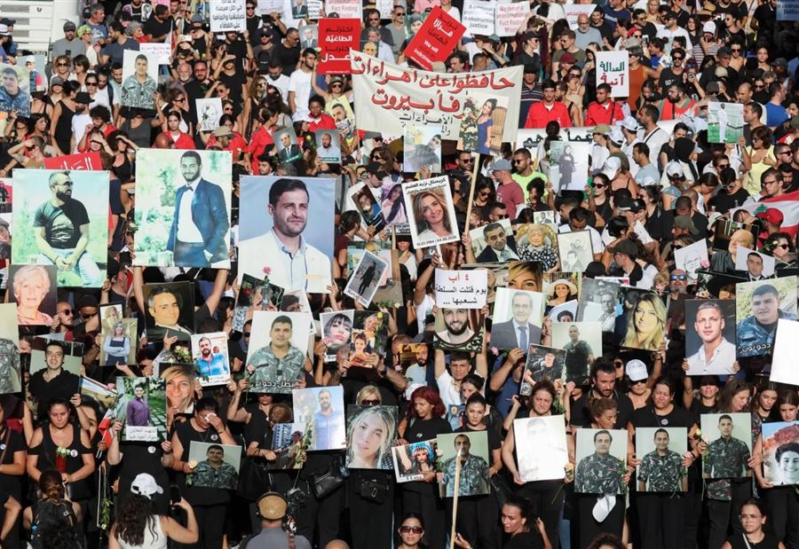 "أهالي ضحايا المرفأ": إذا ثبت عدوان دولة عدوة فسنطالب بمحاسبتها دولياً