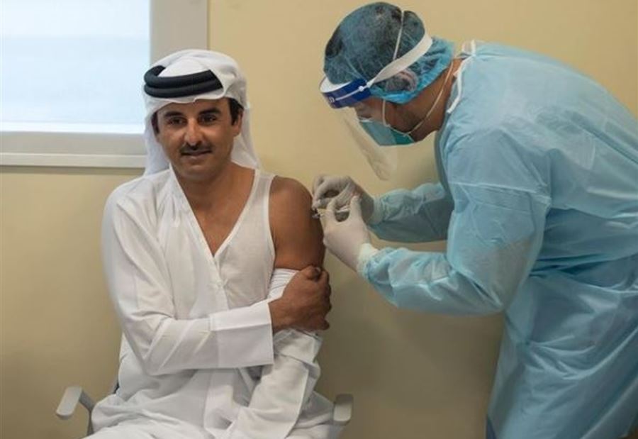 على خطى بن سلمان... أمير قطر يتلقى لُقاح "كورونا"