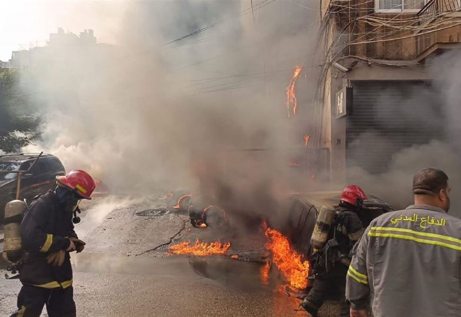 مولوي يوجه بتسريع إخماد حريق الحمرا مولوي يوجه بتسريع إخماد حريق الحمرا