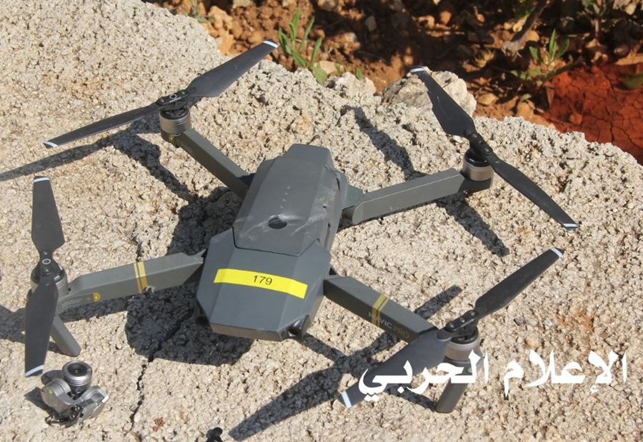 حزب الله ينشر صور الطائرة التي أسقطها أمس 