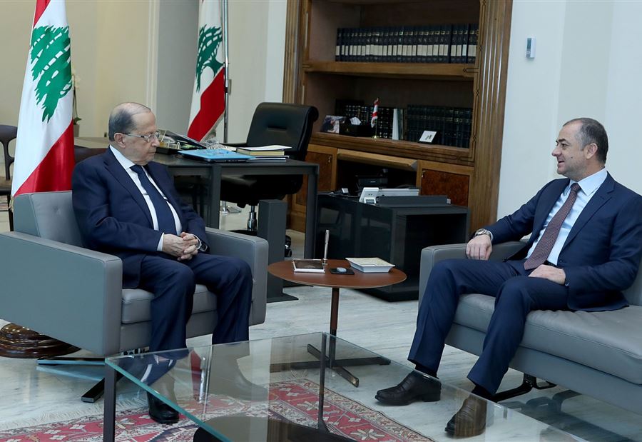 "جولة أفق" بين عون وبوصعب