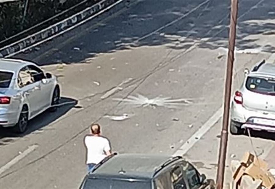 في بشامون... الطيران الحربي يحاول استهداف سيارة (صور وفيديو) 