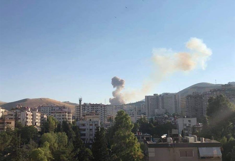 بالفيديو: دوي إنفجار ضخم يهز دمشق