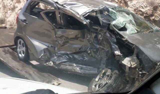 بالصور.. قتيل بحادث سير في وادي ابو ميزان