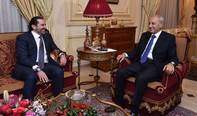 الحريري من عين التينة: على الجميع أن يضحي لمصلحة البلاد