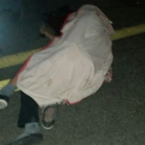 قتيل بحادث صدم على طريق عام دير زنون رياق 
