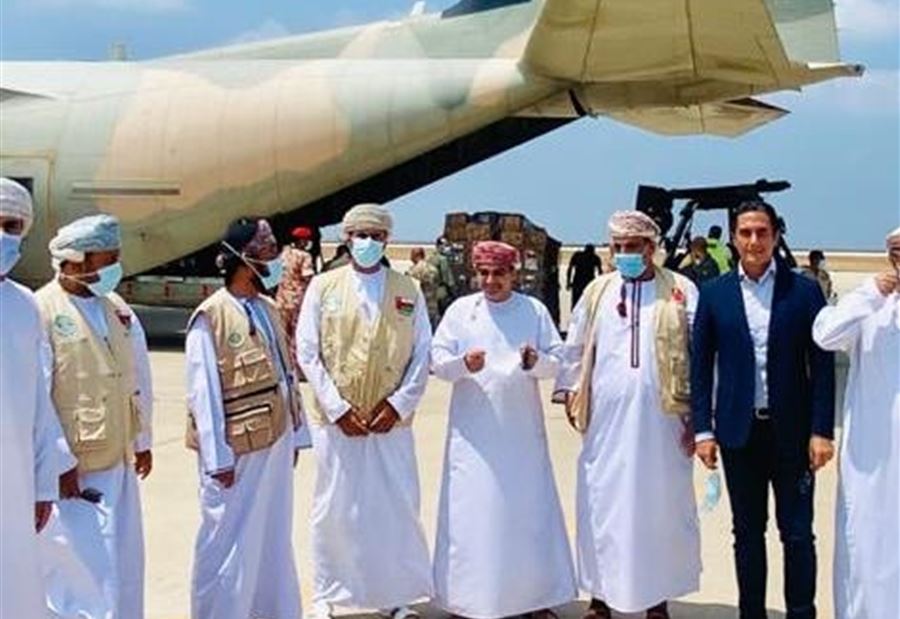 مساعدات طبيّة من سلطنة عُمان مساعدات طبيّة من سلطنة عُمان