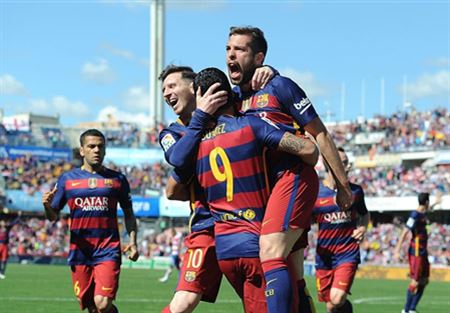 برشلونة يخطف الدوري الاسباني من ريال ويتوّج باللقب