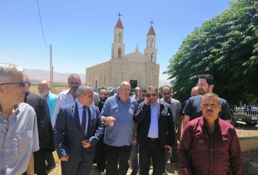 لليوم الثاني..  عطالله يجول في البقاع الشمالي لليوم الثاني..  عطالله يجول في البقاع الشمالي