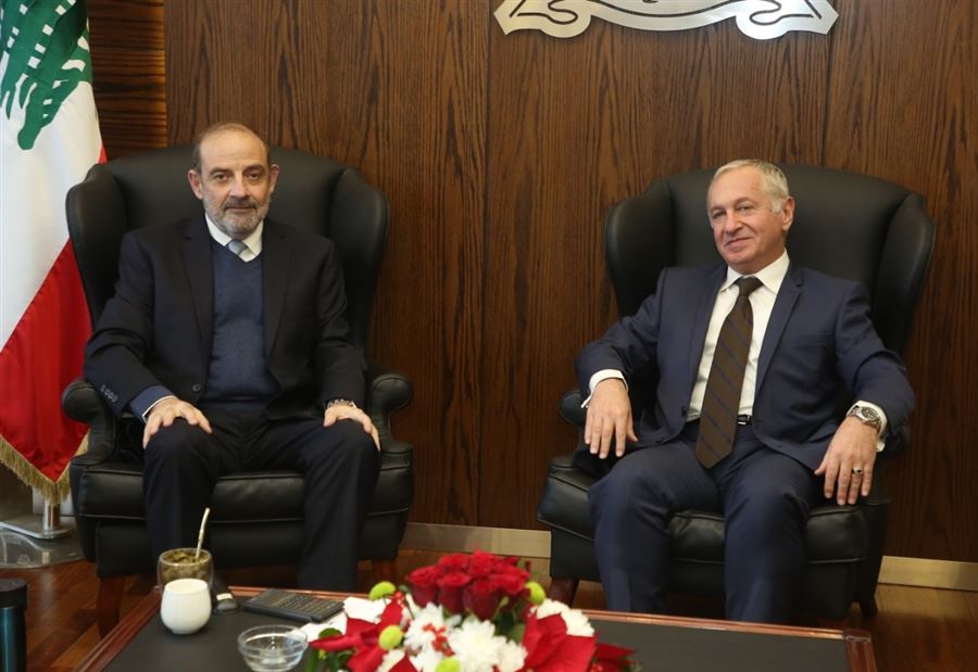 الصراف بحث مع السفير الارميني العلاقات الثنائية