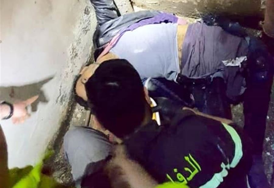 بالصور: سقط عن علوّ خمسة أمتار في مستشفى بيروت الحكومي
