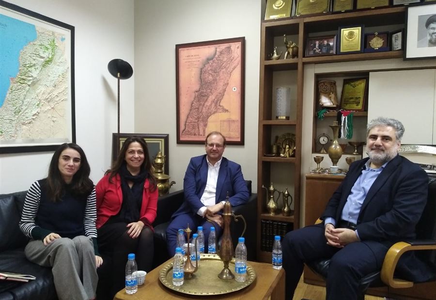 الموسوي استقبل وفد تجمع كلنا إرادة