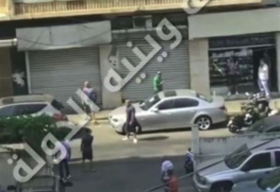 بالفيديو: اطلاق نار كثيف على مكتب حزب سبعة