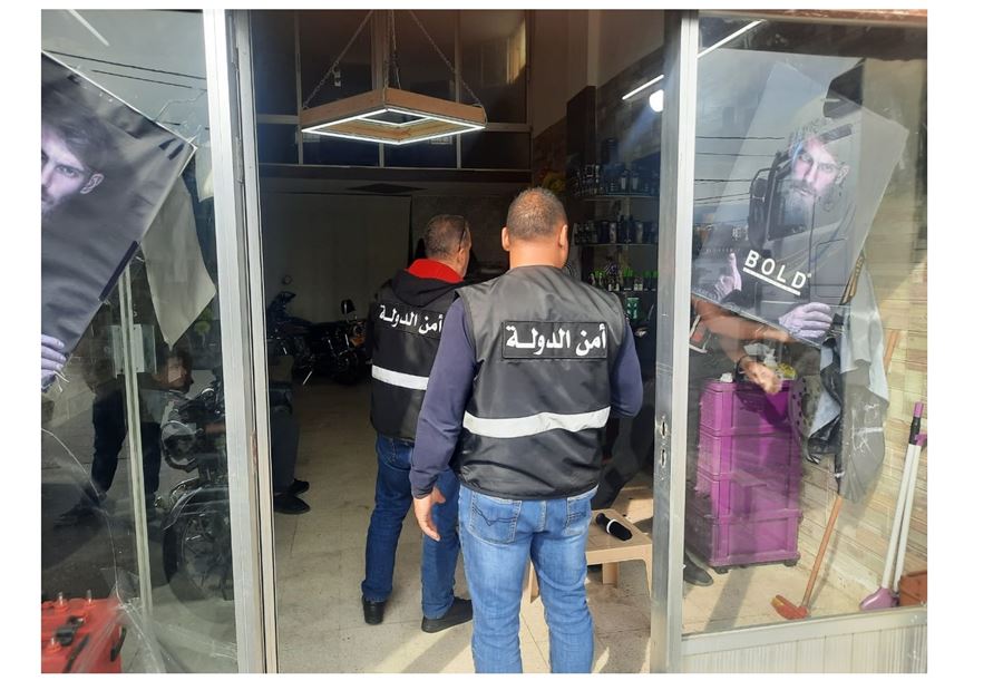 ختم محل بالشمع الأحمر بعد دخول صاحبه خلسة إلى لبنان 