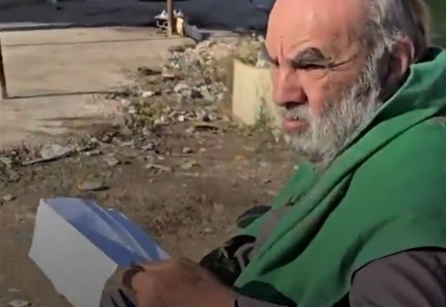 "تحدّث عن لبنان وإسرائيل"... عجوز إيراني "غامض" يثير الجدل في سوريا (فيديو)