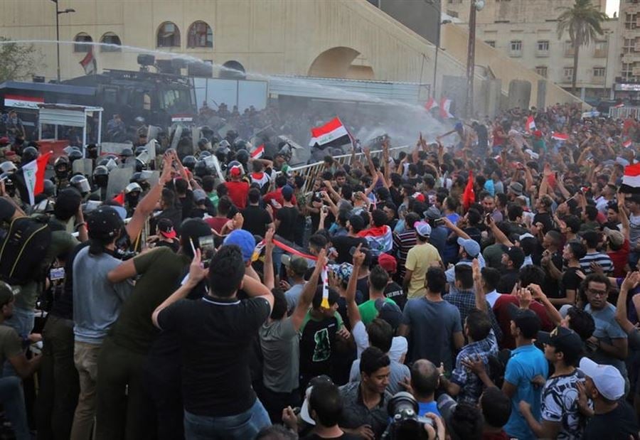 تجدد التظاهرات ببغداد رغم انتهاء الفرز اليدوي