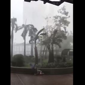 "ملك العواصف" يضرب الصين... ورياح تجرف البشر والحجر "ملك العواصف" يضرب الصين... ورياح تجرف البشر والحجر