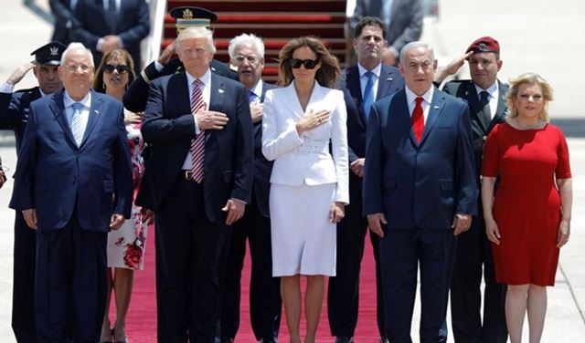 ترامب يصل تل أبيب
