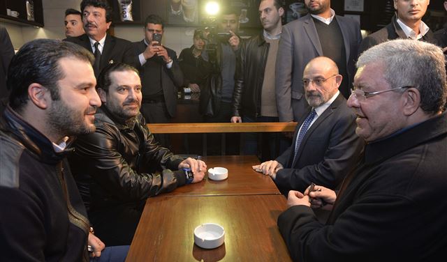 هذا ما قاله الحريري من مقهى الكوستا