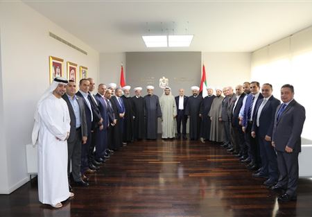 سفير الامارات أولم لشخصيات سياسية ودينية