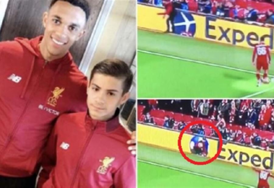 بالفيديو: "جامع كرات" يتحول لبطل جماهيري في ليفربول