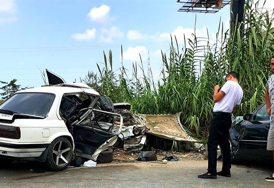 حادث سير مرّوع في حلبا... وسقوط 6 جرحى 