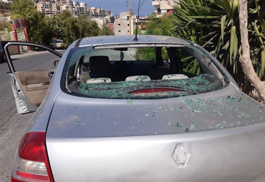 اصابة مرافق أسامة حمدان بانفجار عبوة في سيروب  اصابة مرافق أسامة حمدان بانفجار عبوة في سيروب