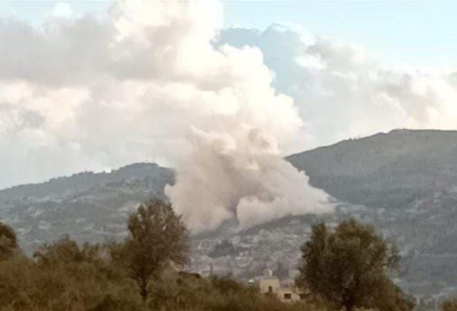 تفجيرات إسرائيلية جديدة... بالصور: إلقاء 3 قنابل شمالي نهر الليطاني