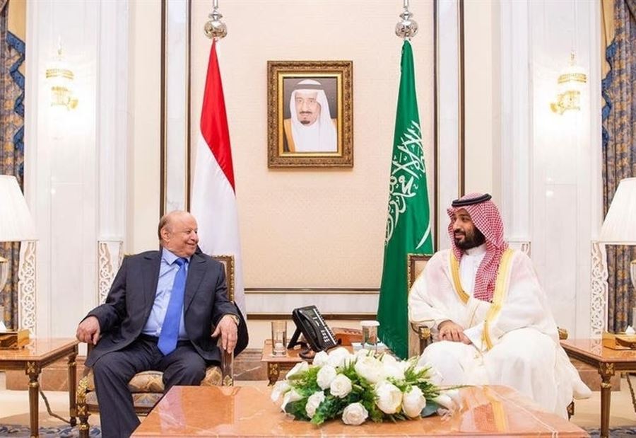 بن سلمان يبحث مع هادي التطورات في عدن