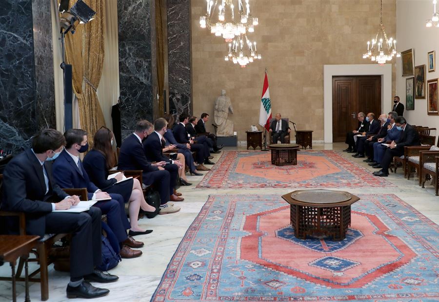 عون: هناك تقدّماً على صعيد تشكيل الحكومة