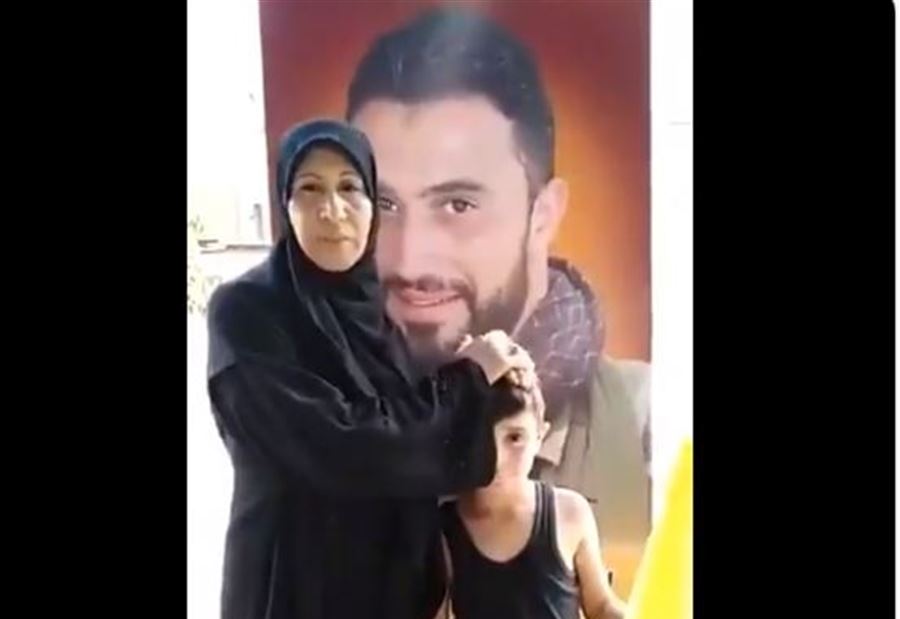 بالفيديو - والدة "شهيد" حزب الله: شكرًا نصرالله!