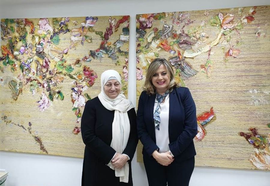 كلودين عون بحثت والنائب الحريري قوانين متعلقة بالنساء 