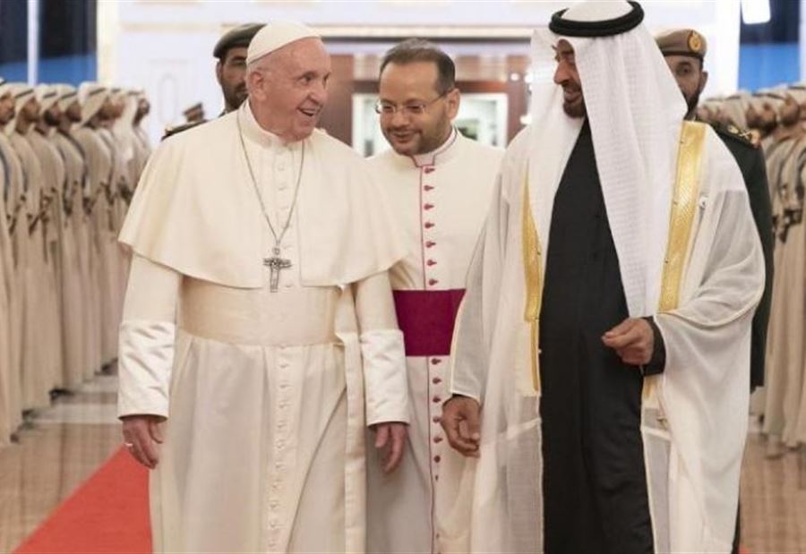 البابا فرنسيس يلتقي قادة الإمارات ويشارك في القمة التاريخية