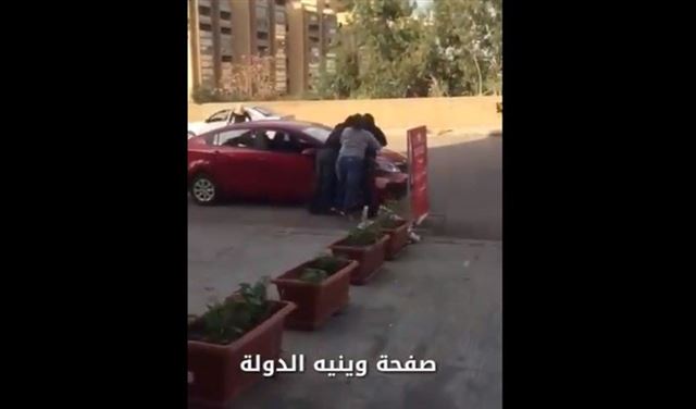 بالفيديو.. اعتدى على طليقته وهشّم وجه شقيقها في نيو روضة