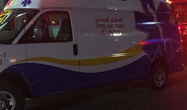 جريح سوري بحادث صدم في حارة صخر جريح سوري بحادث صدم في حارة صخر