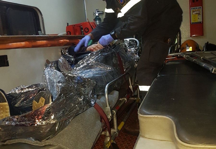 بالصورة: جريحة اثر حادث صدم في الفنار